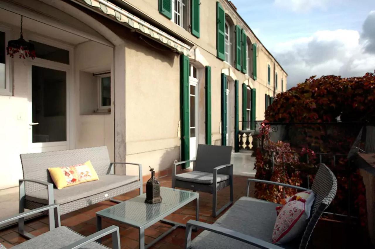 Maison De Maitre A Bram # Jacuzzi Buitenkant foto