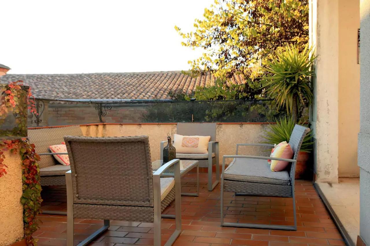 Maison De Maitre A Bram # Jacuzzi Buitenkant foto